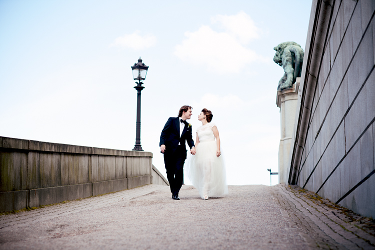 Bröllopsfotografering Slott Tre Kronor