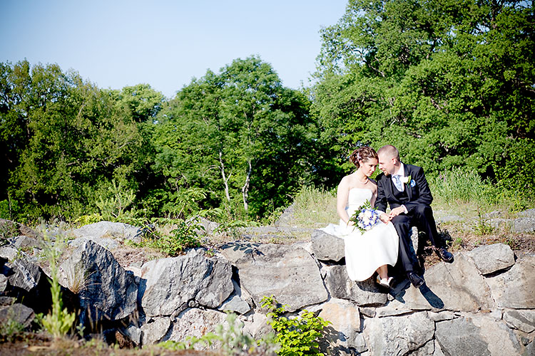 Bröllopsfoto Hagaparken