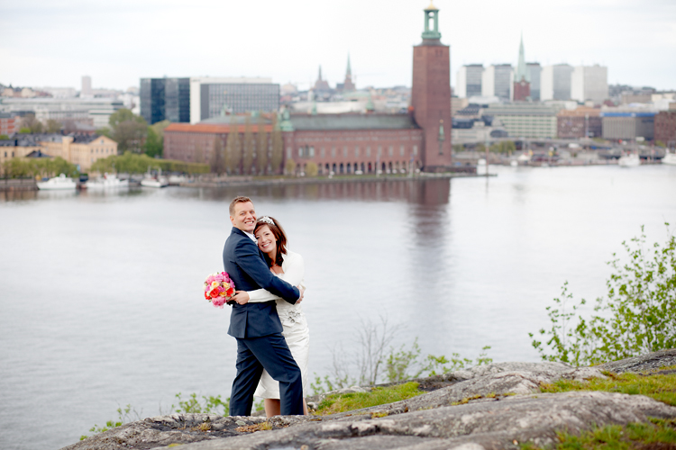 brudpar fotograferat av bröllopsfotograf Jessica Lund Stockholm