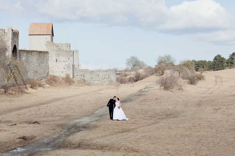 bröllopsfotografering i Visby