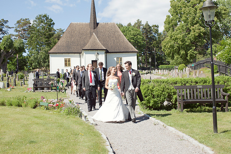 bröllop Djurö kyrka
