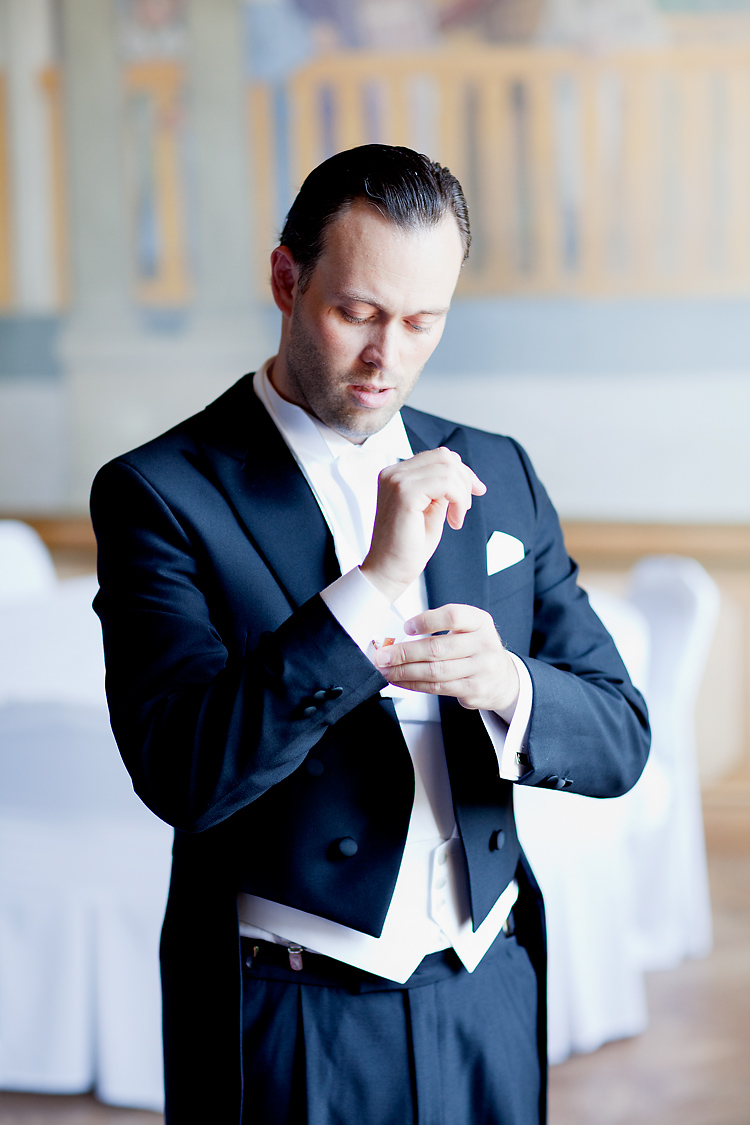 groom at Villa Pauli, Stockholm