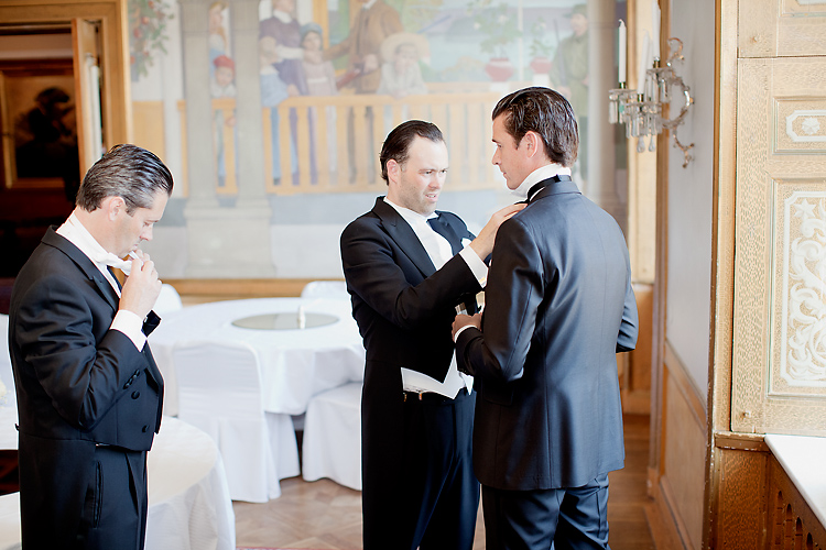 preparations at Villa Pauli, Stockholm