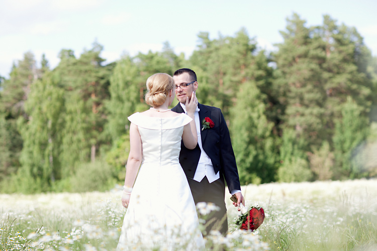 bröllop under svensk sommar 