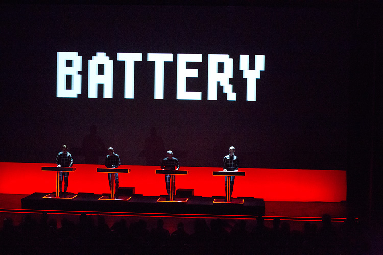Kraftwerk konsert Stockholm, Cirkus, 21 januari  2014 