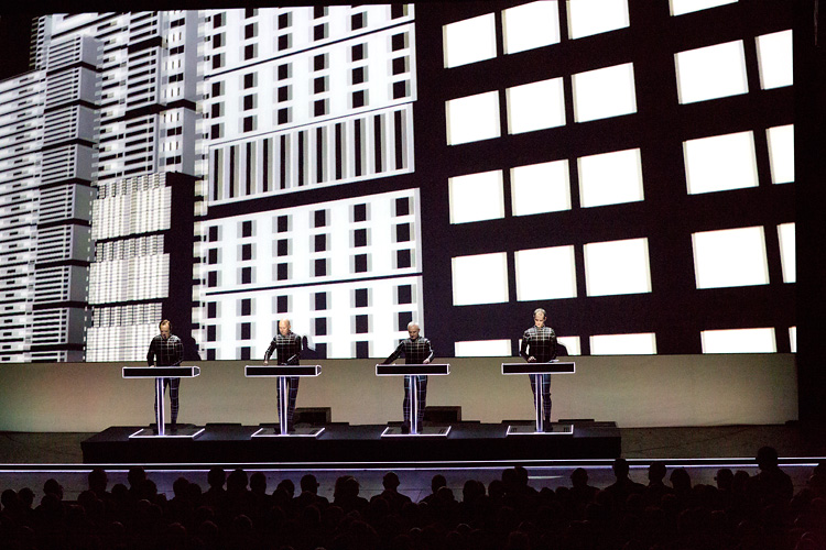 Kraftwerk konsert Stockholm, Cirkus, 21 januari  2014 