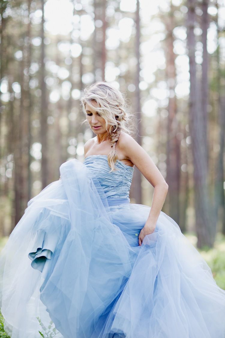 Daga Lamy in Blue Disa by Lova Weddings 