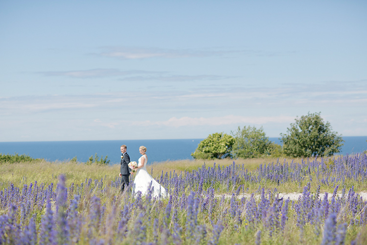Bröllop Gotland blåeld