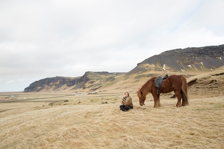 Fotograf Island fotograferar hästar och bröllop